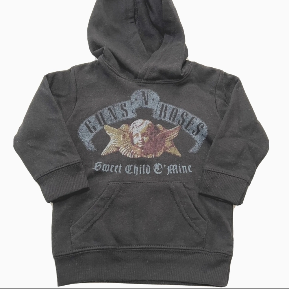 Guns N Roses Black Hoodie Size 12 Months